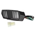thumbnail image 2 of Motorcycle LED Brake Turn Signal Tail Light MSX125 YG-125 Durable Bright Vision 12V Red Yellow, 2 of 7