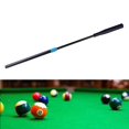 thumbnail image 4 of Extensión de palo de billar ligero, accesorios de herramientas alargadas telescópicas, soporte de empuje para palo de billar, Snooker, Nine Ball Club plastico negro Sunnimix Extensión de taco de billar, 4 of 8