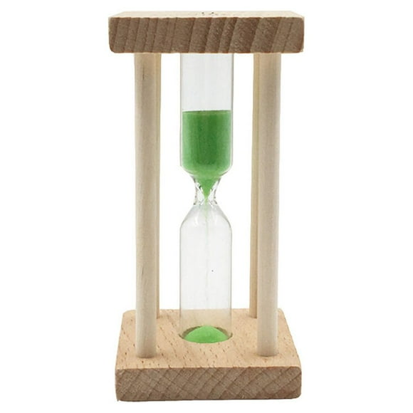 EeaseCA Mini Sablier Minuterie Sablier une Minute Sable Minuterie Horloge de Sable Déco Maison Cadeau pour Enfants (Sable Vert)