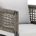 thumbnail image 2 of Alegria Outdoor Patio Swivel Counter Stool in Aluminum, 2 of 12