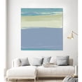 thumbnail image 2 of Giant Art 54x54 Blue Coast I Fine Art Giant Canvas Print in Multi-Color, 2 of 3