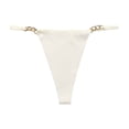 thumbnail image 1 of Bikini Elástico Algodón Sexy T Pantalones Sin Costuras Gibobby G String Blanco M, 1 of 3