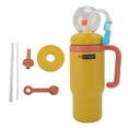 thumbnail image 2 of Botella de Agua Para Niños, Copa para Beber Aislamiente de Acero inoxidable de 710 ml/24 oz de Paja de para Viajar al Aire, 2 of 7