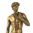 thumbnail image 4 of David Statue - 6" x 4" x 13.7" - Gold, 4 of 6