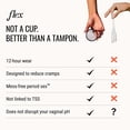 thumbnail image 5 of Discos menstruales desechables FLEX 24 unidades, súper capacidad, 5 of 5