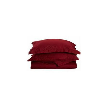 Superior 530 Thread Count 100% Premium Combed Cotton Solid Duvet Cover Set