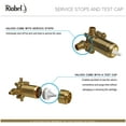 thumbnail image 3 of Riobel R51 1/2" Pressure Balance Rough-In Valve, 3 of 3