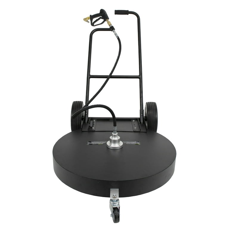 Hot water pressure washer clearance surface cleaner