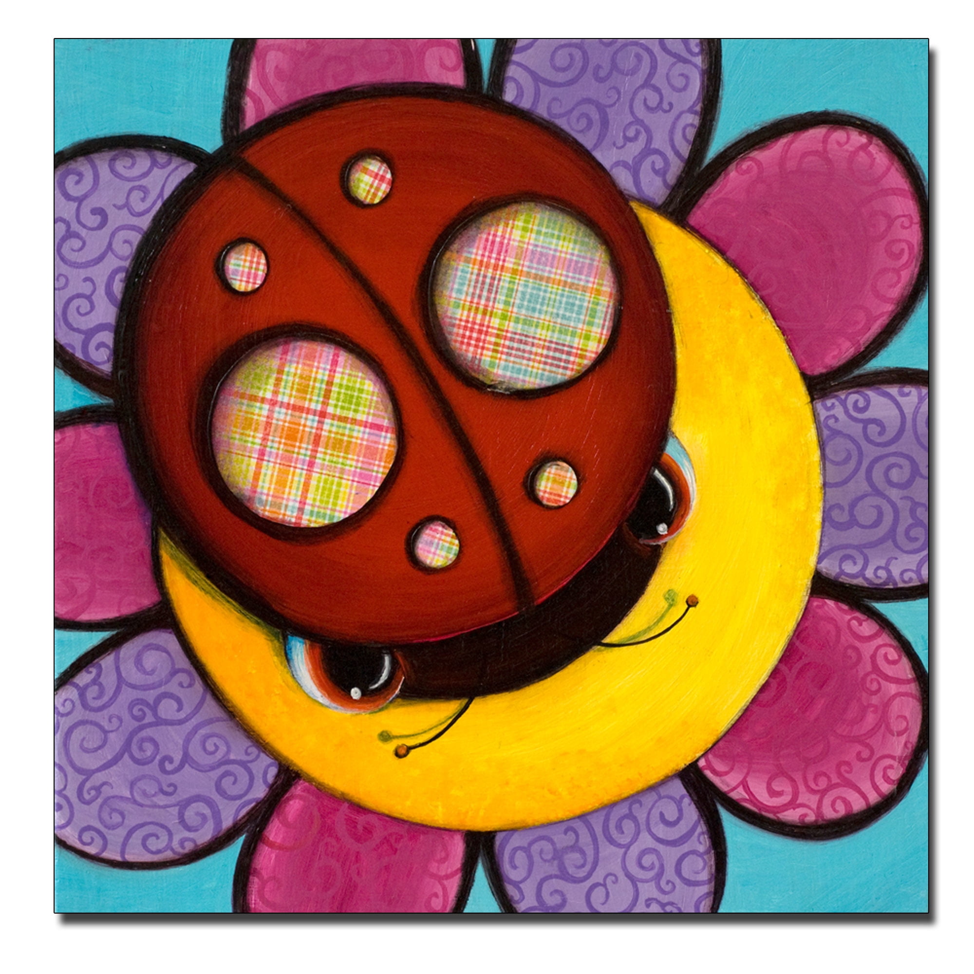 Trademark Fine Art "Little Lady" Canvas Art by Sylvia Masek