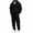Black_001, variant on Sweat Suits for Men 2 Piece Casual Loose Fit Zipper Drawstring Hoodies Sweatshirt & Comfortable Soft Joggers with Multi Pockets Orange M
