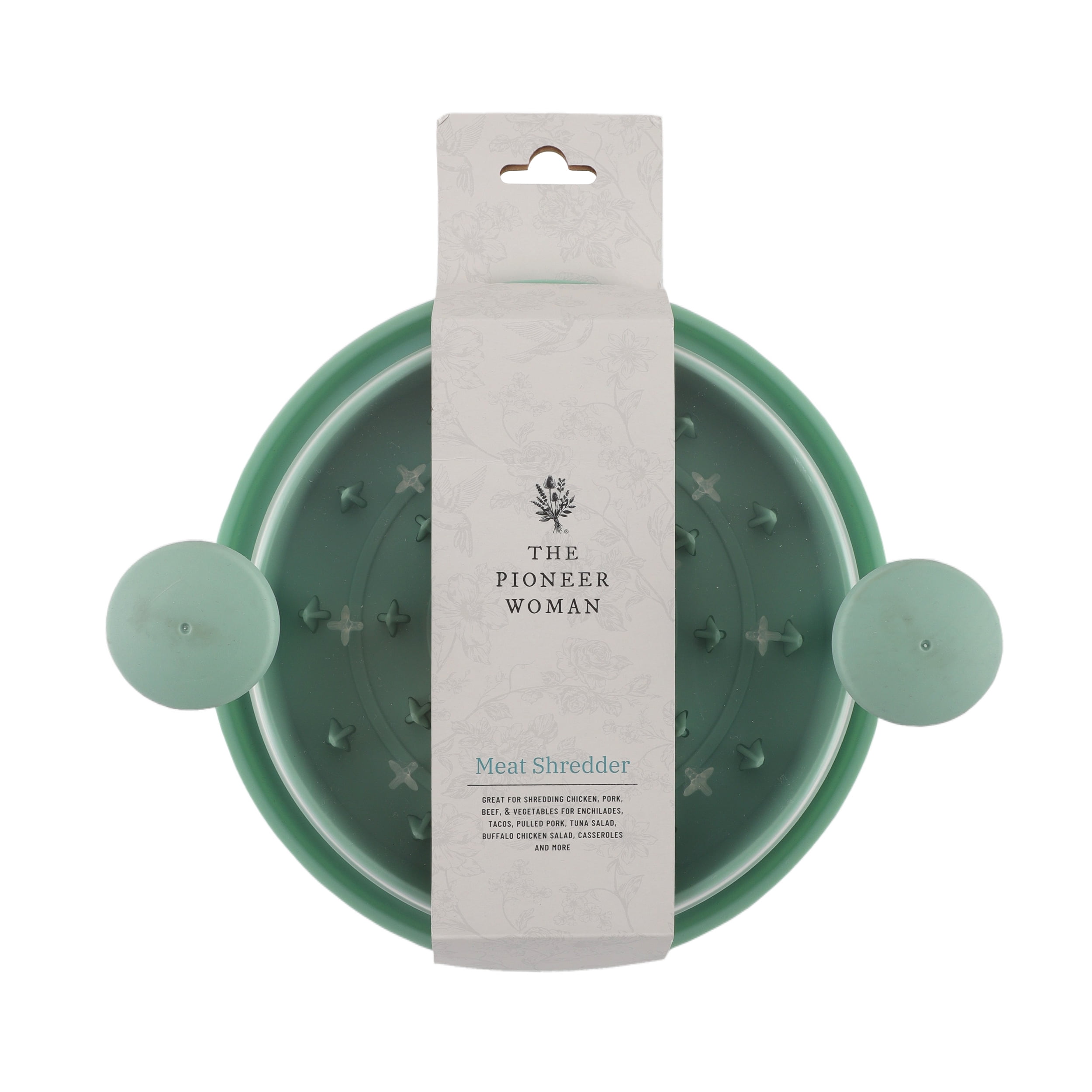 The Pioneer Woman BPA-Free Plastic Meat Shredder, Green
