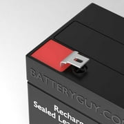 BatteryGuy Nidek KM500 Auto Keratometer replacement 6V 12Ah battery - BatteryGuy brand equivalent