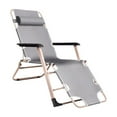 thumbnail image 4 of Elodie Chaise Pliante Chaise Inclinable Pliable Structure Stable Jardin Patio Bureau Dîner A, 4 of 8