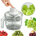 thumbnail image 6 of Dualoai Automatic Fruit 24x18x23cm Creative Fruit Peeling Tool Grape Peeling Machine for Restaurant Picnic Fruits Shop Camping transparent, 6 of 9