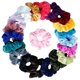 thumbnail image 1 of 20 Uds. De gomas para el pelo, lazos elásticos de terciopelo coloridos para el pelo, bandas para sujetar coletas oso de fresa Hogar, 1 of 5