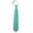 Aqua Green, variant on Solid Red Men's 17" Zipper Tie