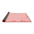 thumbnail image 2 of Ahgly Company Indoor Square Solid Red Modern Area Rugs, 6' Square, 2 of 4