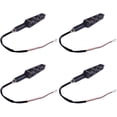 thumbnail image 2 of 4PCS Motorcycle Indicators Colors Turn Signal Lights Motorcycle Turn Indicators 12V 12 LED Bulbs for Motorcycle Motorbike Scooter Quad Cruiser Off Road-Y Shape, 2 of 4
