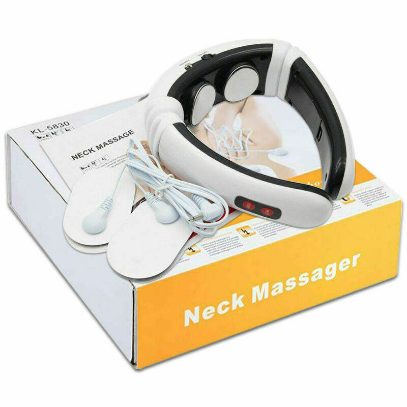Neck Massager,Intelligent Wireless Portable 3D Neck Massage Equipment