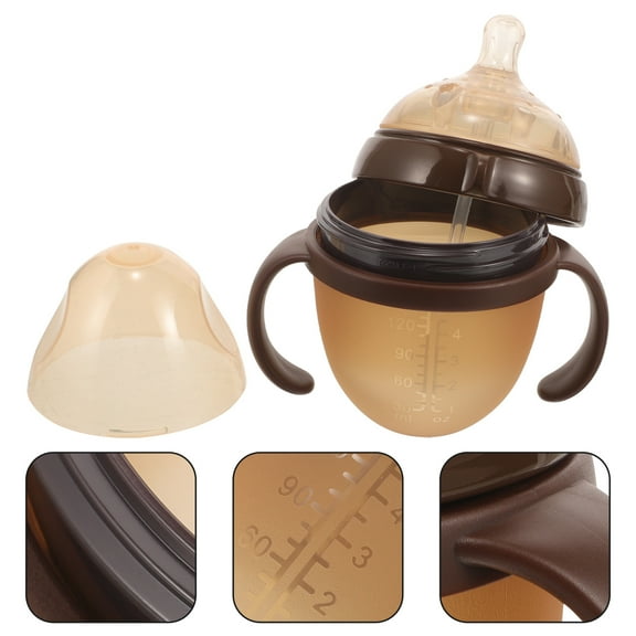 LOLIPPYY Baby Bottles Silicone Portable Lightweight 1Pack