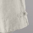 thumbnail image 6 of cfhntfmh Shorts for Women Drawstring Mid Waist Solid Shorts with Pockets Summer Trendy Vintage Shorts, 6 of 6
