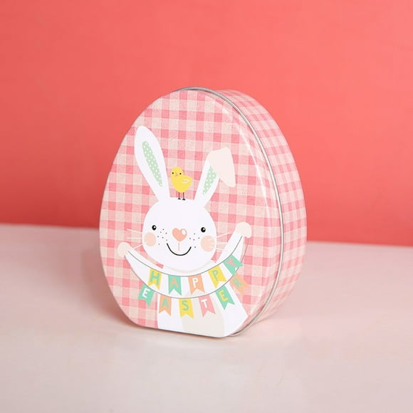 Easter Eggs Gift Box Gift Packaging Box Candy Chocolate Storage Holiday Gift Candy Packaging Box Colorful Cute Little Rabbits Candy Box
