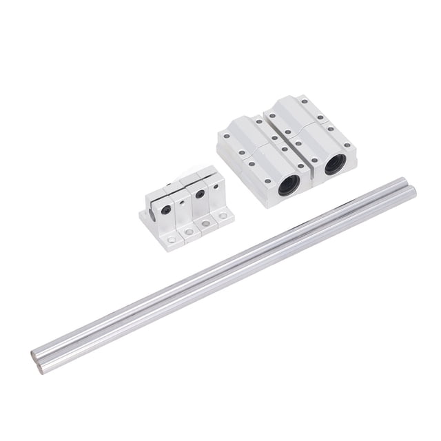 Linear Rail Slide, Linear Rail Slide Linear Rail Guide Linear Motion Slide Rail Linear Rails Linear Bearing with 4Pcs Slide Block for Machinery
