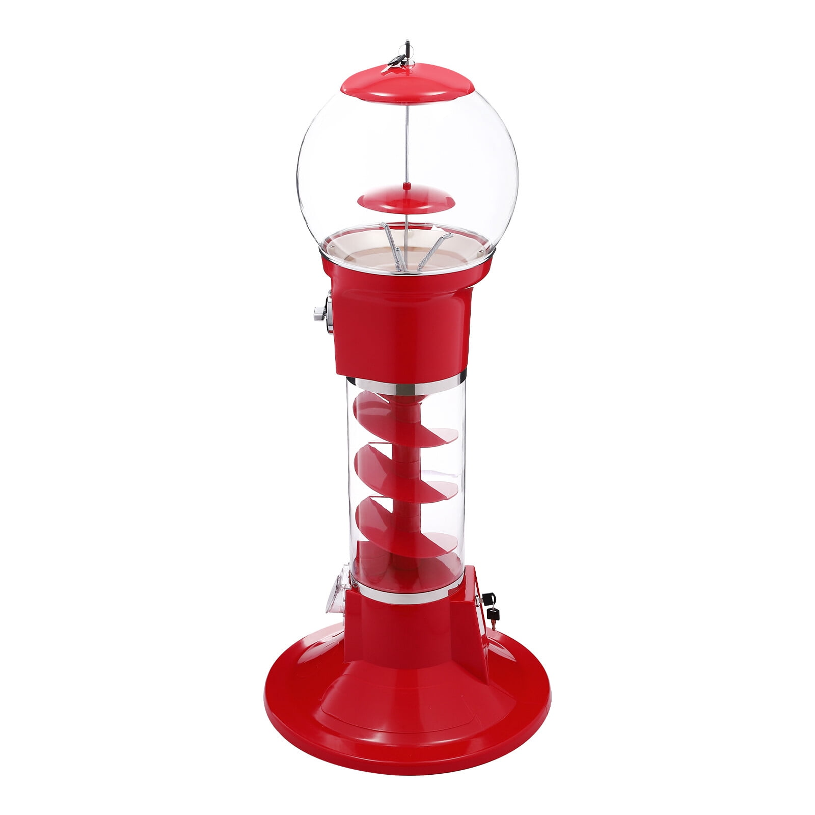 1 PCS 5kg/11.02lbs Load-bearing Capacity Vending Machine, Twister Ball Dispenser, Red Twister Ball Dispenser, 53*110cm/20.87*43.31in