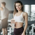 thumbnail image 1 of JMYHOAM Water Bottle Protein Mixing Bottle 24 Protein Bottle With Mixing Ball Mixing Bottle Protein Bottle Portable Pre Exercise Whey Protein Beverage Cup Outdoor and Sports, 1 of 9