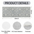 thumbnail image 4 of Washable Kitchen Runner Rug 60" x 22", Non-Slip Soft Low Profile Kitchen Rug, Farmhouse Distressed Floral Oriental Rug for Kitchen, Hallway & Laundry Room, 4 of 6