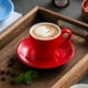 thumbnail image 4 of Taza de porcelana para espresso con platillo, taza para espresso, 80 ml/2,7 oz, 4 of 5