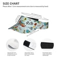 thumbnail image 3 of Sikiie Cartoon Car Racing Sun Visor Hat Adjustable Velcro Golf Visor Sports Sunscreen Visor Hat for Outdoor Activities, 3 of 7