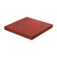 thumbnail image 1 of Cojín de suelo cuadrado decorativo cómodo cojín de meditación - almohada Rojo oscuro, 1 of 8
