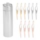 thumbnail image 2 of 10pcs Dreadlock Tool for Locs Tightening Accessory Alloy Dreadlock Interlocking Tools with Storage Jar, 2 of 5