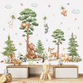 thumbnail image 1 of Adhesivos de pared Wondever Large Woodland Animal Tree Forest, 1 of 5