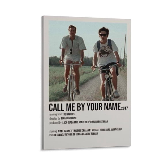 Call Me By Your Name Movie Poster Poster Cool Artworks Painting Wall Art Canvas Prints Hanging Picture Home Decor Posters