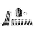 thumbnail image 4 of Gas Brake Pads Set, Accelerator Brake Foot Pedal Stainless Steel Fuel Gas Brake Pads Set Replacement forC E S GLC GLK SLK CLS SL Class, 4 of 8