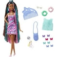 thumbnail image 1 of Barbie Ultra Chevelure Poupée à thème de papillons, cheveux 21,59 cm, 1 of 6