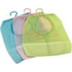 thumbnail image 1 of 3-pack Hanging Clothespin Bag With Hanger, Convenient Mesh Storage For Home Organization (blue/green/pink), 1 of 5