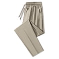 thumbnail image 2 of DHFJKG Womens Athletic Pants Lightweight Outdoor Hiking Stretchy Straight Leg Loose Fit Pants With Zipper Pockets Travel Outfits Drawstring Elastic Waist Stylish Trousers, 2 of 3