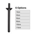 thumbnail image 2 of Graflsoa Black PP Waxing Sticks for Nose Hair Removal, 10-Piece Set, Wax Bean Applicators, Beauty Accessory Tool Kit, 2 of 6