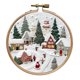 thumbnail image 2 of Kit Inicio Bordado Navideño Juego Punto Cruz para Principiantes (Holiday Village), 2 of 9