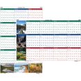 thumbnail image 2 of House of Doo HOD3931 32 x 48 in. 2020 Recycled Earthscapes Nature Scene Reversible Yearly Wall Calendar, 2 of 6