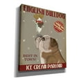 thumbnail image 2 of Epic Graffiti 'English Bulldog Ice Cream,' by Fab Funky, Canvas Wall Art, 26"x30", 2 of 3