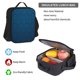 thumbnail image 5 of Easygdp Dark Blue Mochila para Niños y Niñas con Set de Caja de Almuerzo y Estuche para Lápices 3 en 1, Mochila Escolar Estampada para Adolescentes, 5 of 7