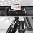 thumbnail image 4 of Soporte para teléfono JeCar TJ Dash Mount con almacenamiento Jeep Wrangler TJ, 4 of 8
