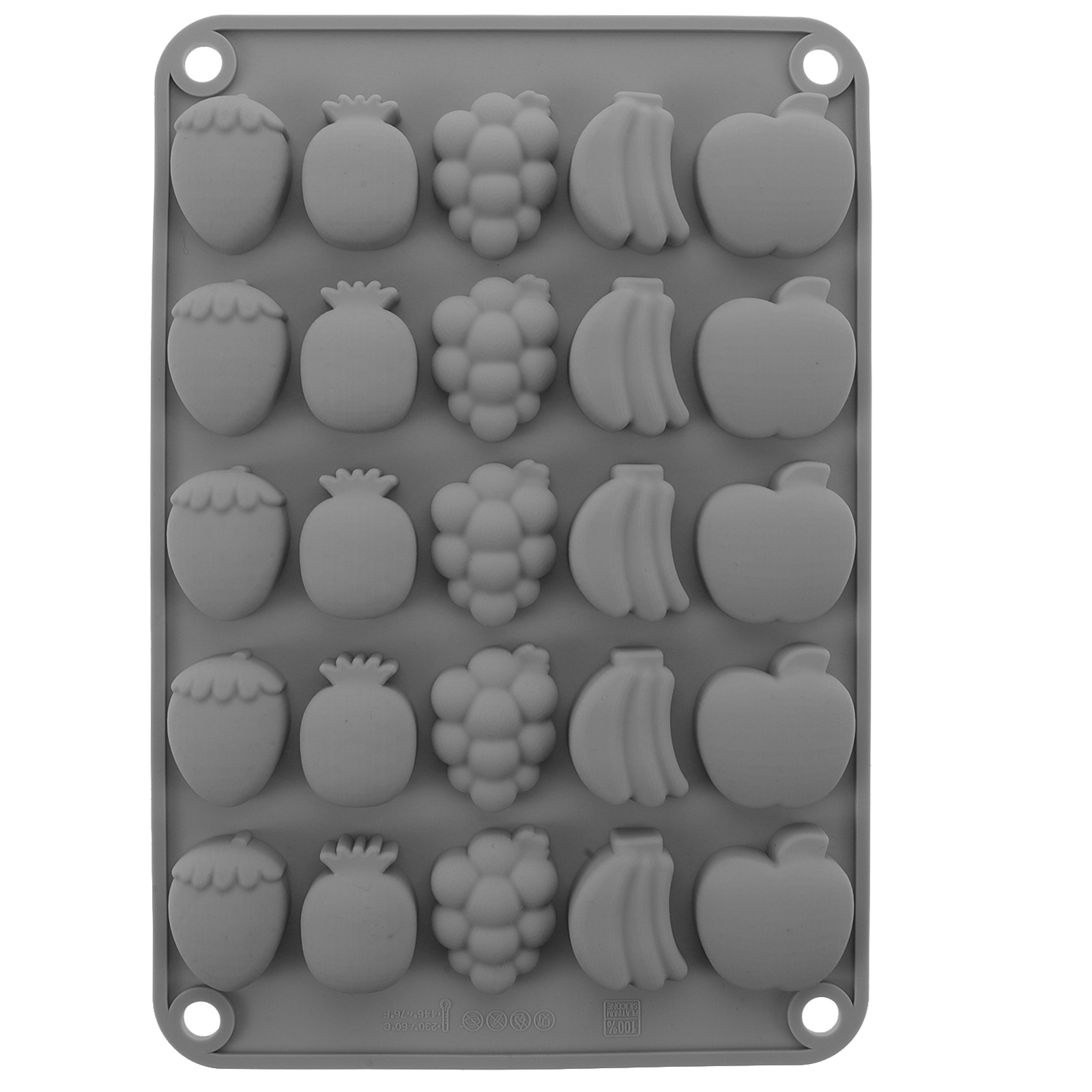 NUOLUX Bakery Mini Chocolate Fruits Mold Jelly DIY Mould Chocolate