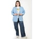 thumbnail image 4 of Blazer manga 3/4 Roman Fashion /Tallas Extras, 12255 (Azul cielo) azul cielo 40, 4 of 6