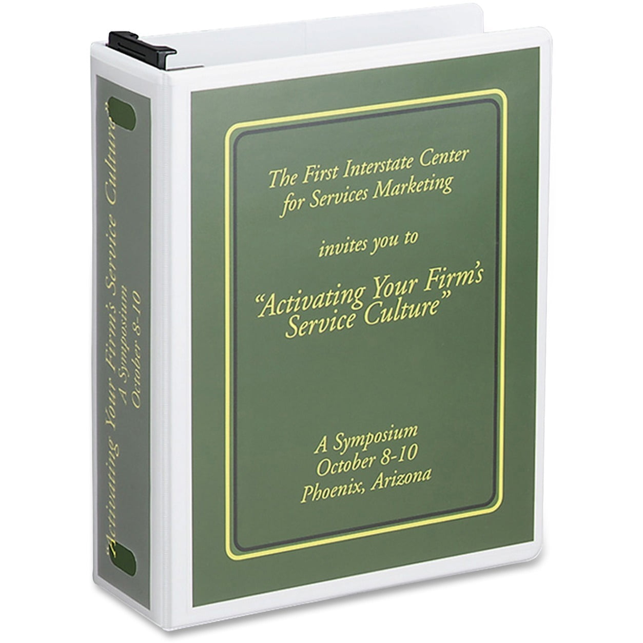 Acco, WLJ36549W, LargeCapacity Hanging Binder, 1 Each, White