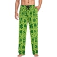 thumbnail image 3 of GZHJMY St. Patrick's Day Pajama Pants for Men, Lounge Pants Lightweight Men Pajama Bottoms with Drawstring Pockets, Christmas New Year Birthday Gifts, X-Large, 3 of 6